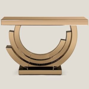 ARCUS BROWN MIRROR CONSOLE TABLE