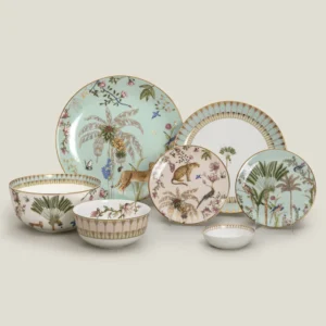 LE JARDIN PORCELAIN DINNER SET FOR 6