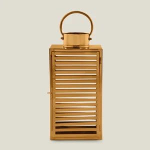 ATLANTA GOLD BRASS LANTERN