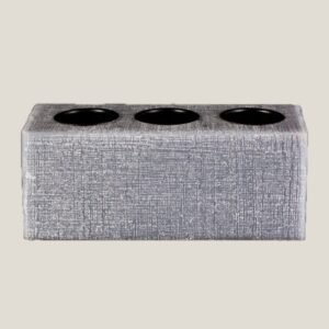 KENT SMALL GREY 3 T-LIGHTS CANDLE